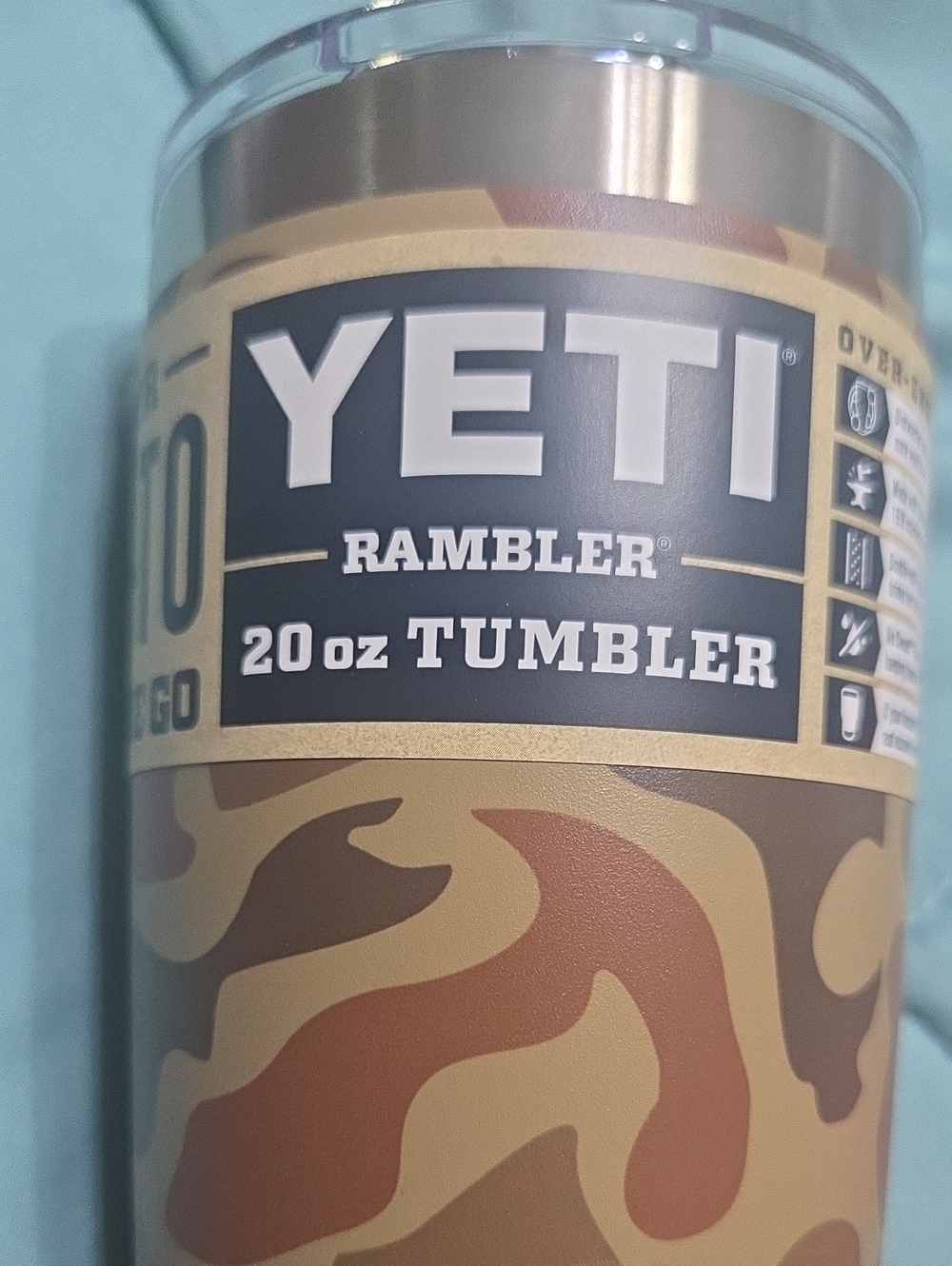 YETI 20oz Rambler Tumbler - Camo Print - Picture 2 of 8